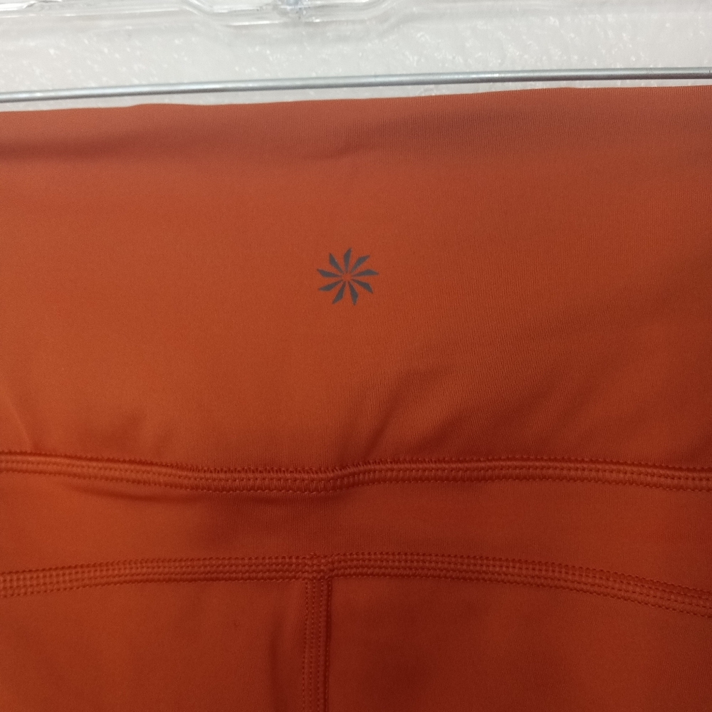 Athleta Ultimate Stash 7/8 Tight Orange Leggings NWT - Picture 9 of 10